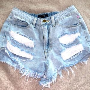 Jean shorts